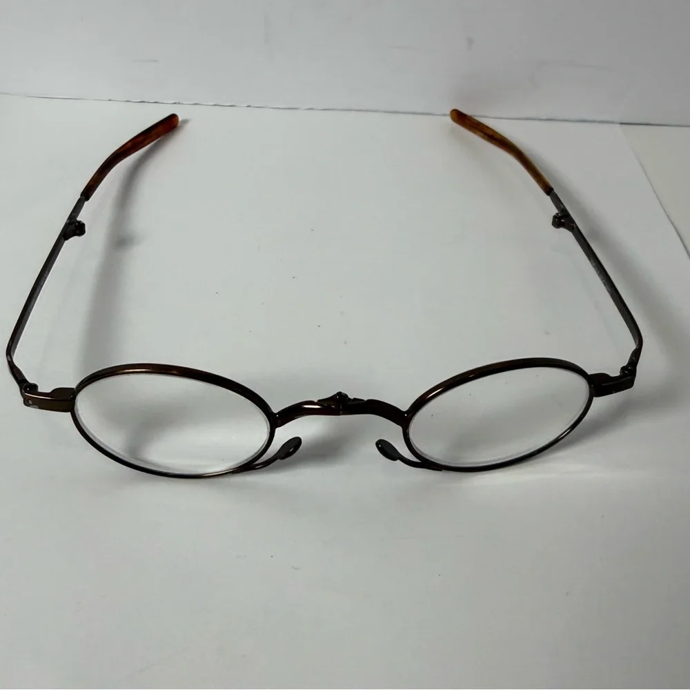 Flapjacks Folding Reading glasses with Case +2.00 Vintage Readers Orbiter I